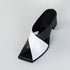 Black & White Block Heels